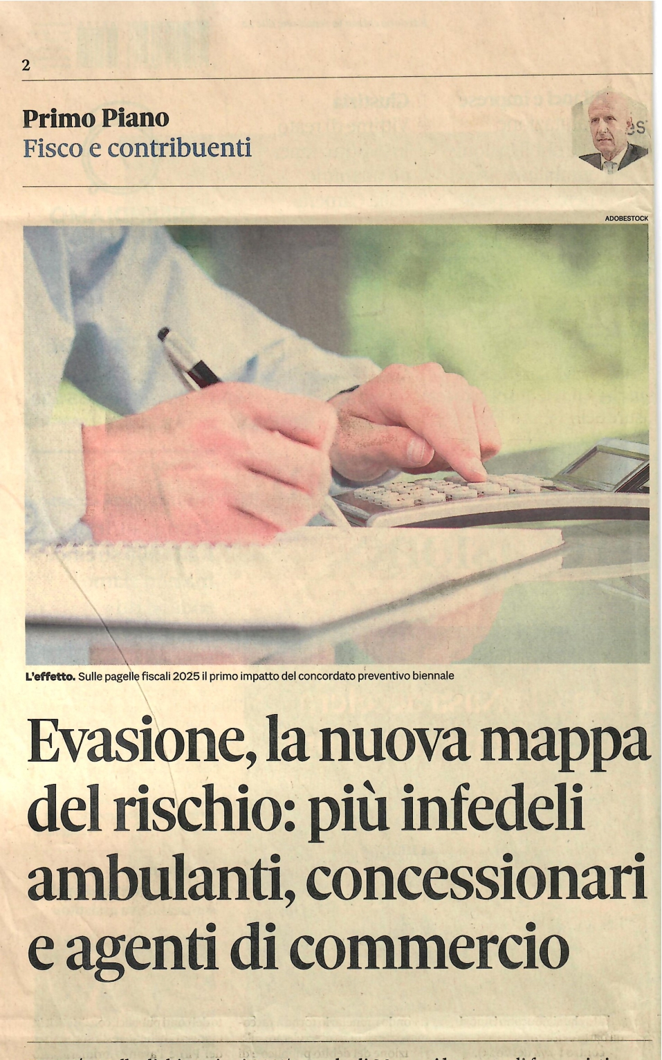 Inaccettabile associare gli Agenti di Commercio all’evasione fiscale o alla infedeltà contributiva